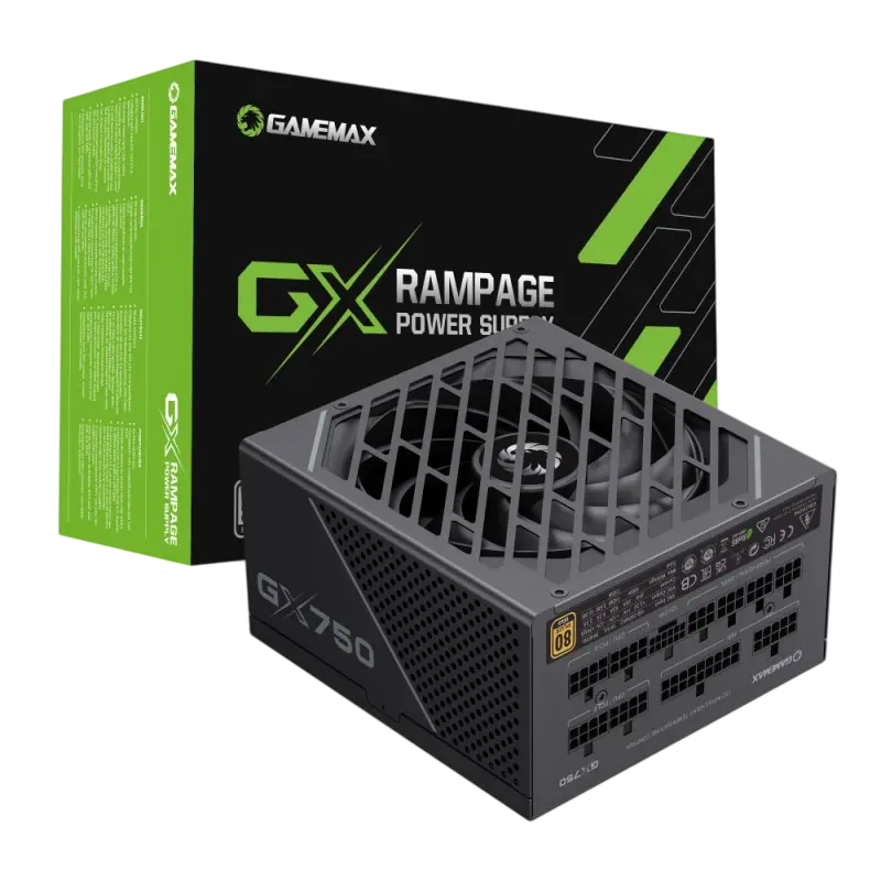 Sursă Alimentare PC Gamemax GX-750 PRO, 750W, ATX, Complet modular