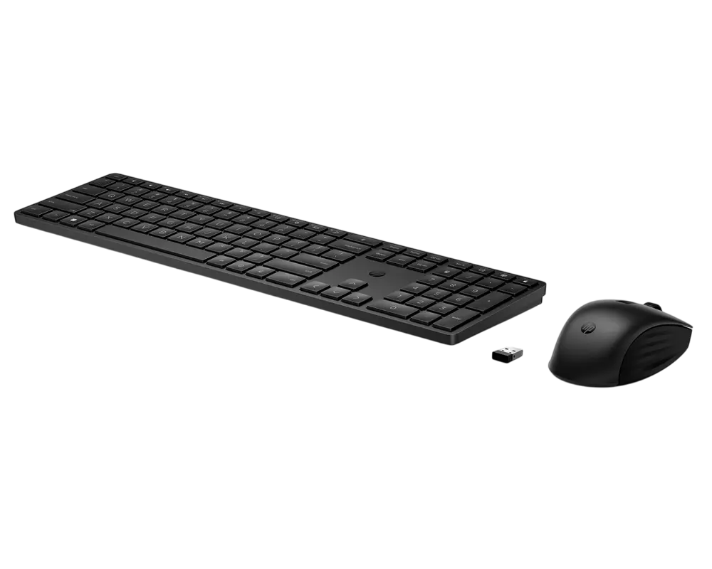 Клавиатура и мышь HP 655, Беспроводное, Чёрный