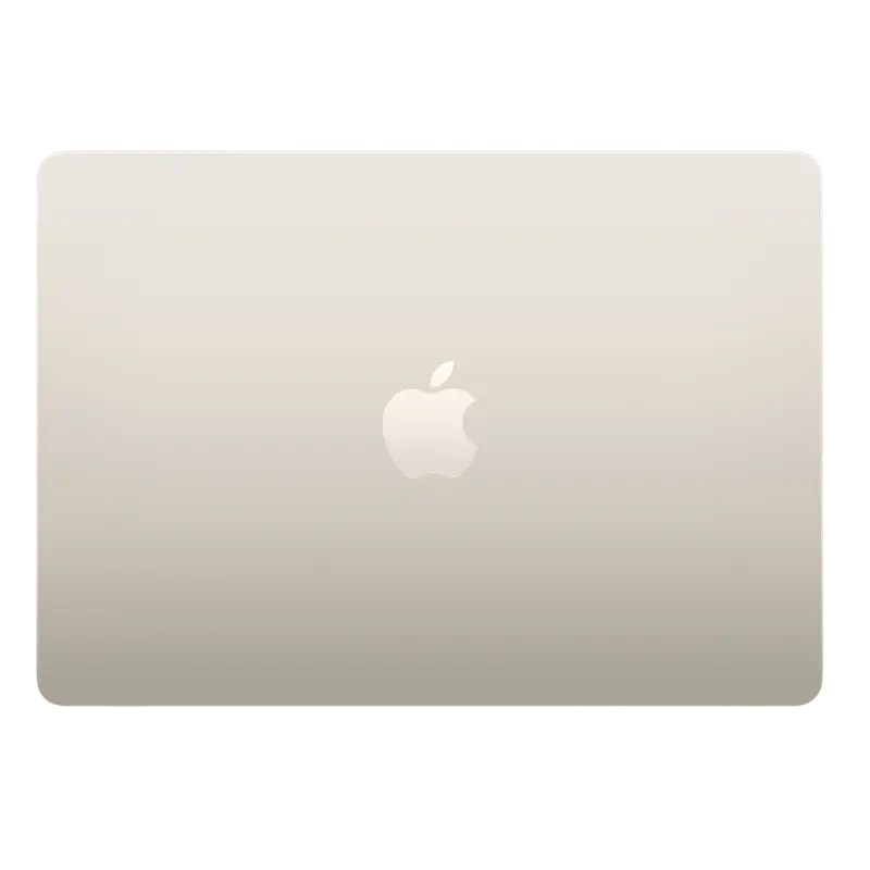 Laptop 15,3" Apple MacBook Air A3241, Starlight, M4 with 10-core CPU and 10-core GPU, 24GB/512GB, macOS Sequoia