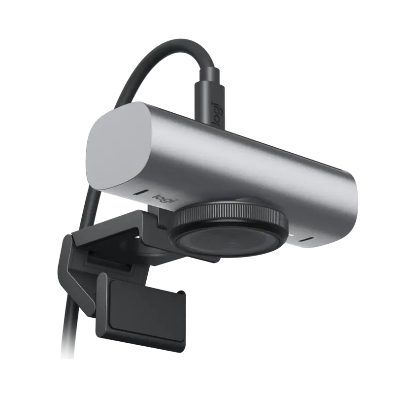 Cameră Web Logitech MX Brio, 1920x1080, Gri