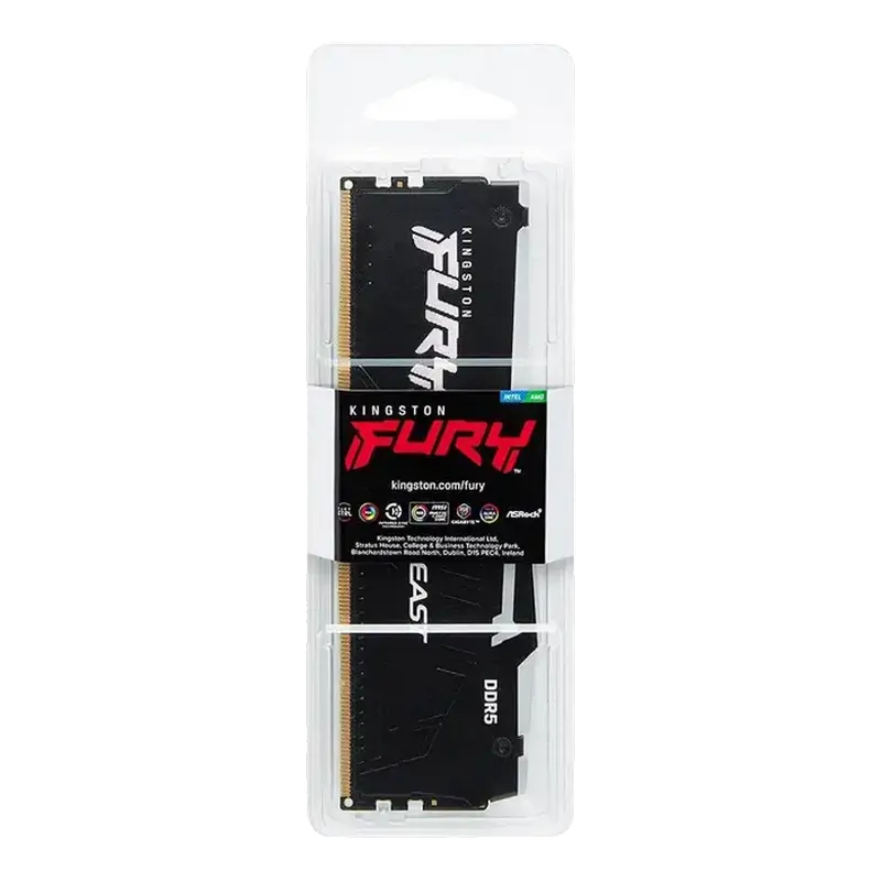 Оперативная память Kingston FURY Beast RGB, DDR5 SDRAM, 5600 МГц, 64 ГБ, KF556C36BBEA-64
