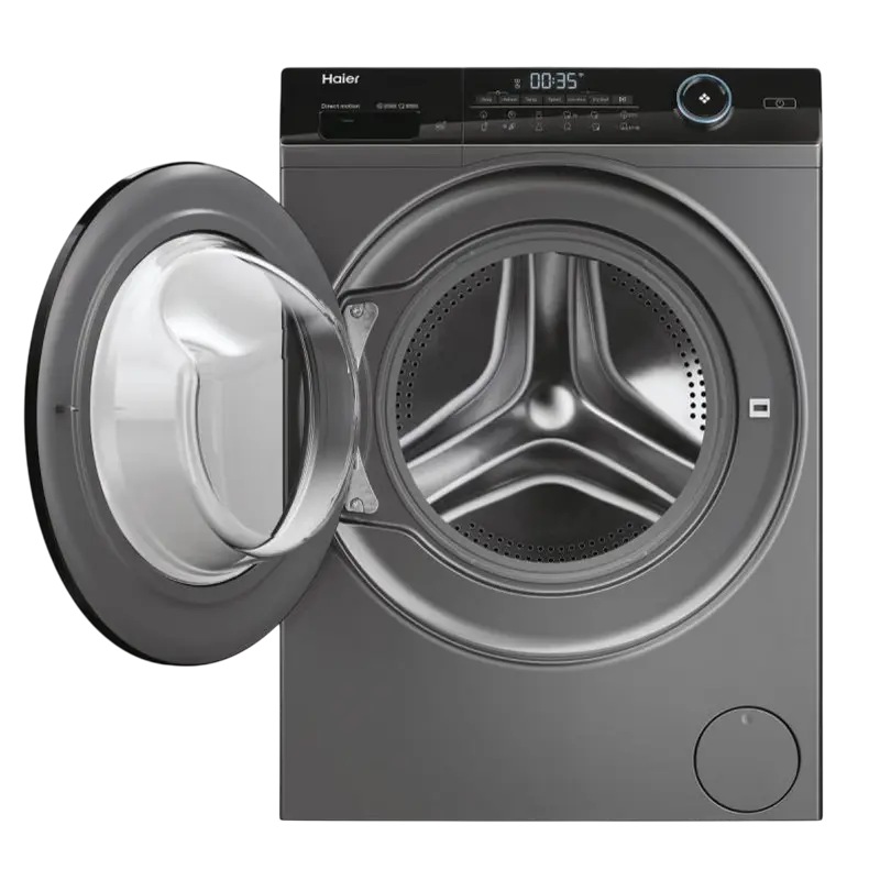 Mașină de spălat cu uscător Haier HWD80B14959S8U1S, 8kg, Gri