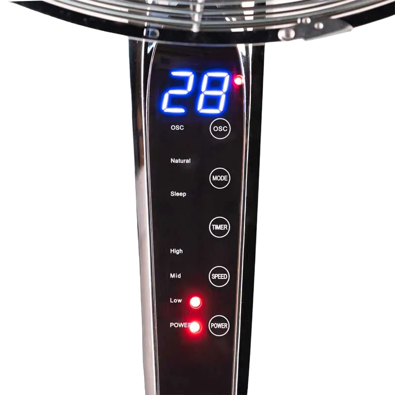 Ventilator OZON PS-40RM1-BCR, Argintiu