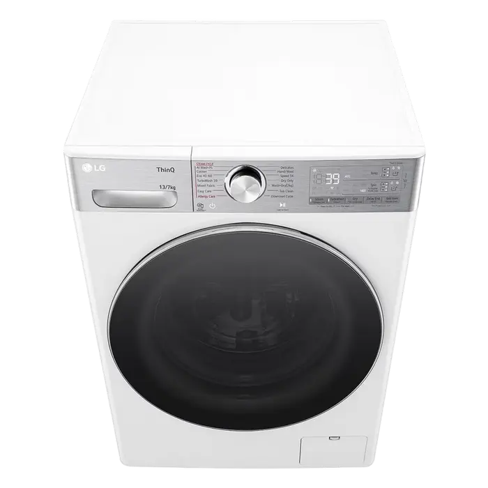 Mașină de spălat și uscat LG F4DR913P3WA, 13kg, Alb