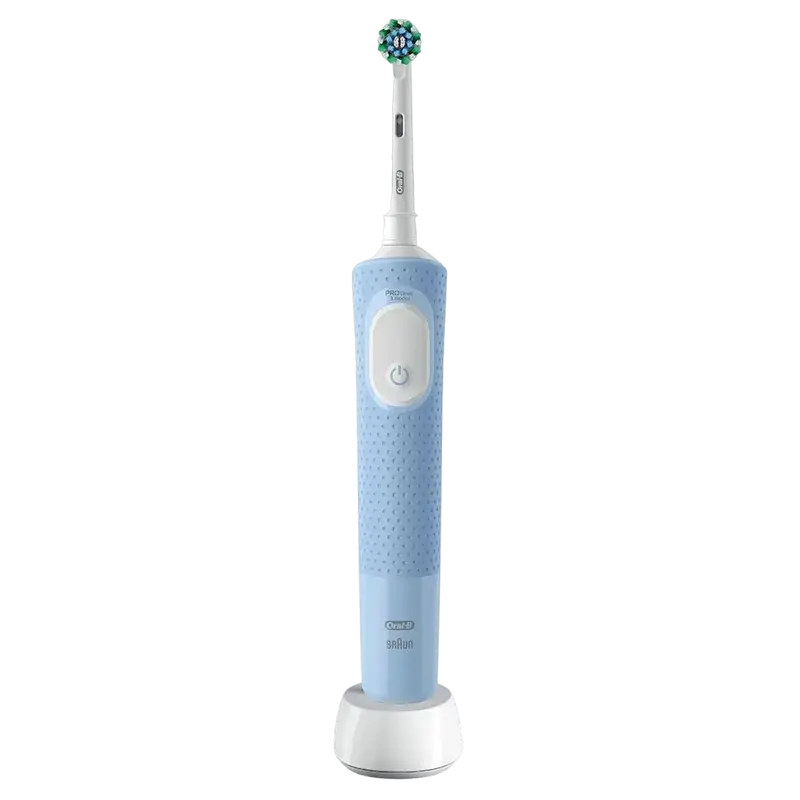 Periuță de dinți electrică Braun Oral-B Vitality Pro Protect X , Albastru deschis