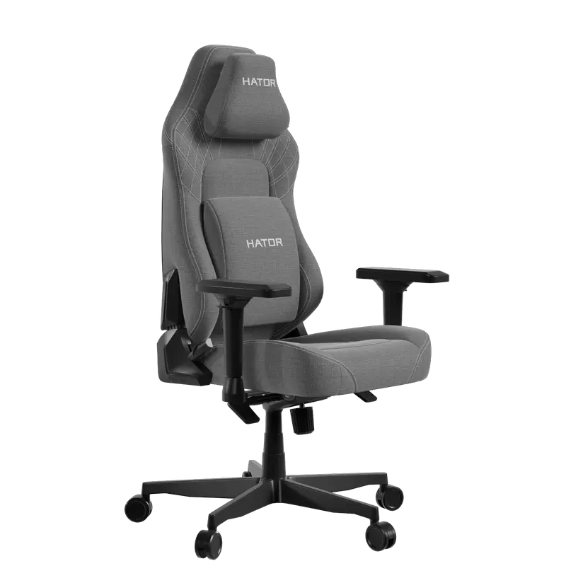 Игровое кресло HATOR Darkside 3L Pro, Ткань, Серый
