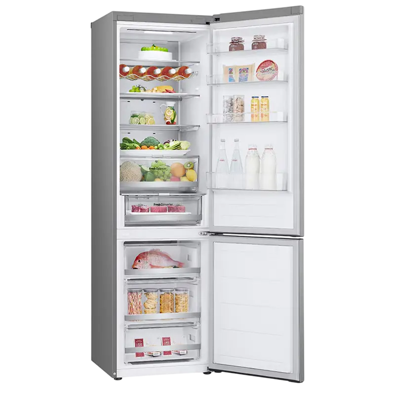 Frigider LG GBV7270DPY, Oțel inoxidabil
