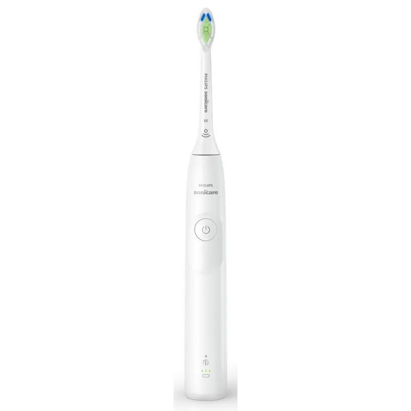 Periuța de dinți electrică sonică Philips HX7109/01, Alb | Negru