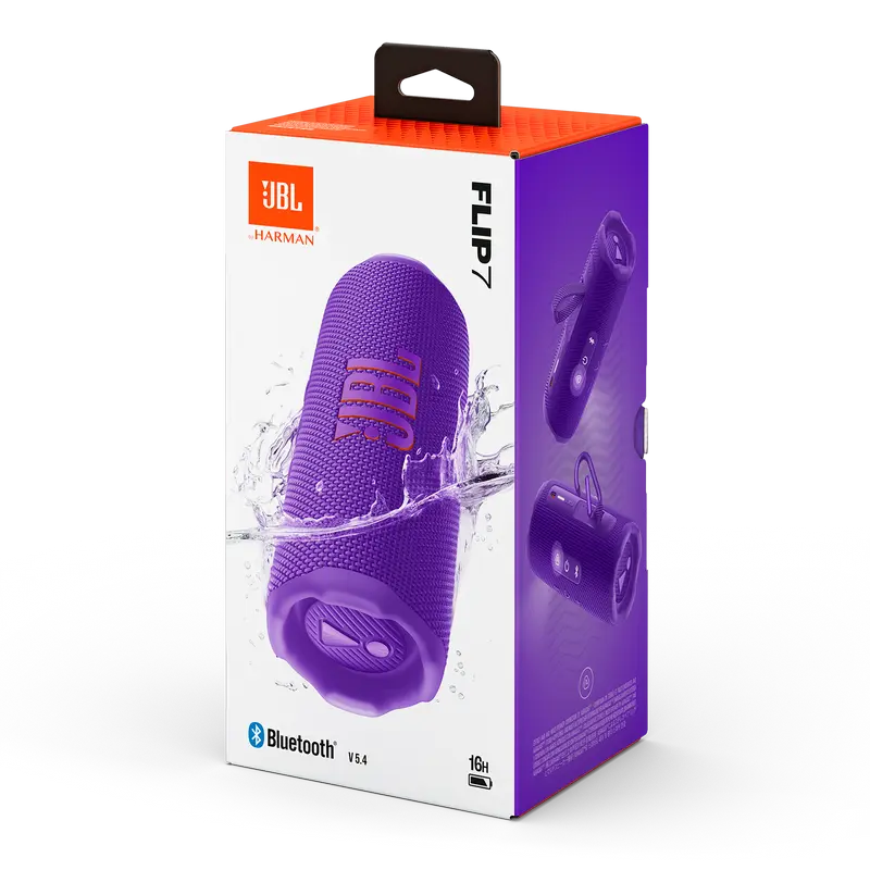 Boxă portabilă JBL Flip 7, Violet