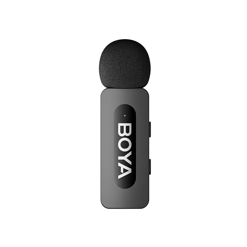 Microfon portabil pentru înregistrare vocală Boya BY-V20 V2.0, Fără fir, Negru
