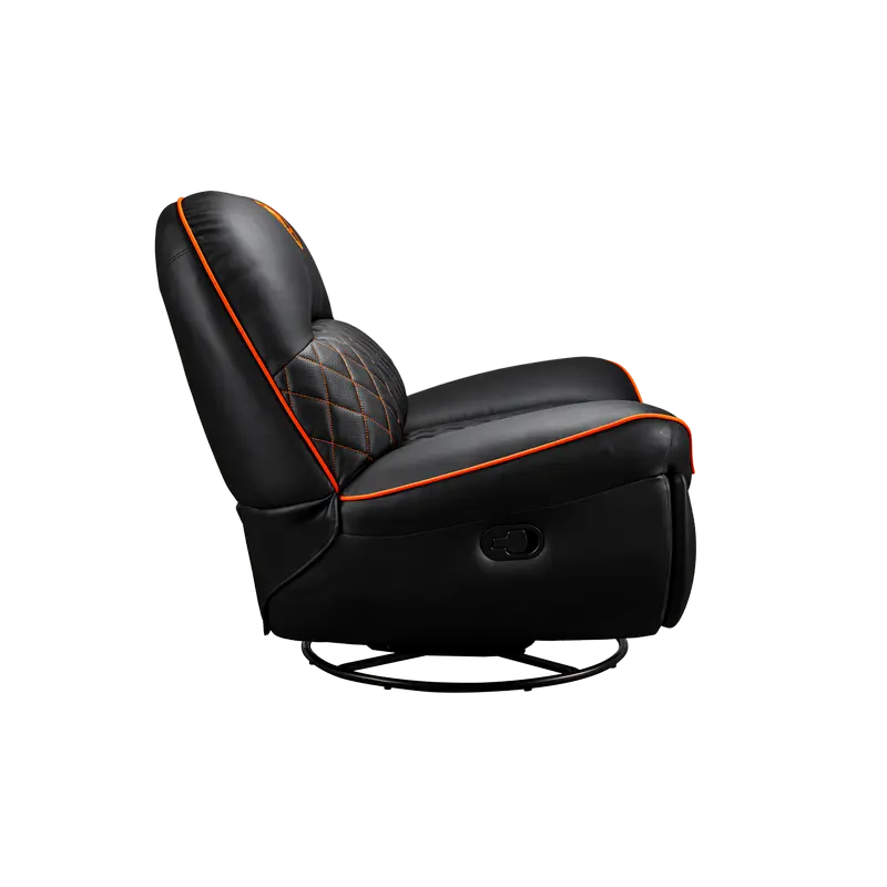 Scaun Gaming Cougar Overlord, PU Piele, Negru | Portocaliu