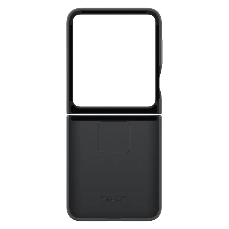 Чехол Samsung Silicone Case for Flip7 FE, Чёрный