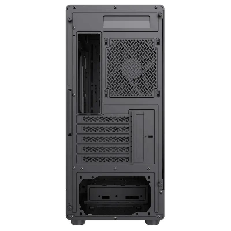 Carcasă PC Gamemax Focus MB, Micro-ATX, Fără PSU, Negru