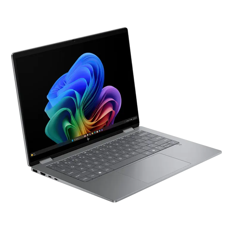 Ноутбук 14" HP OmniBook X Flip Next Gen AI 14, Meteor Silver, Intel Core Ultra 7 258V, 32Гб/1024Гб, Windows 11 Home