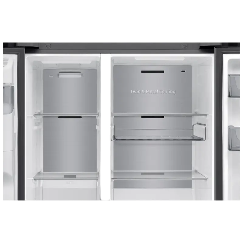 Frigider Samsung RS80F67KCTEO, Oțel inoxidabil