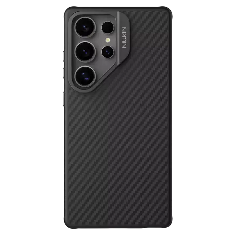 Husă Nillkin CarboProp Magnetic pentru Samsung Galaxy S25 Ultra, Negru