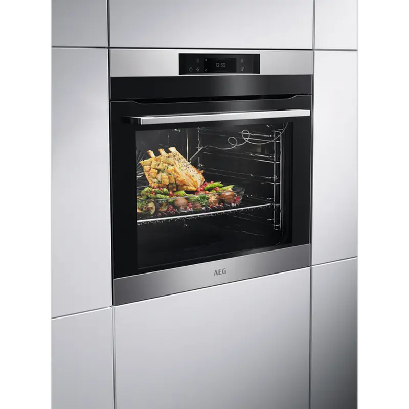 Cuptor electric AEG BPK748380M, Oțel inoxidabil