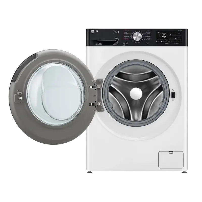 Mașină de spălat și uscat LG F4DR711S2H, 11kg, Alb