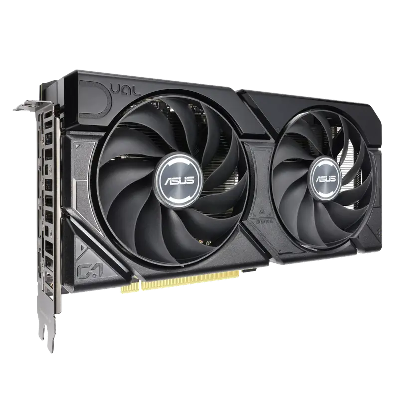 Видеокарта ASUS DUAL-RTX4070-O12G-EVO, 12ГБ GDDR6X 192бит (DUAL-RTX4070-O12G-EVO)