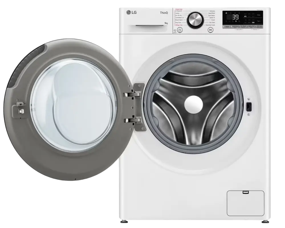 Mașină de spălat LG F2WR709S2W, 9kg, Alb