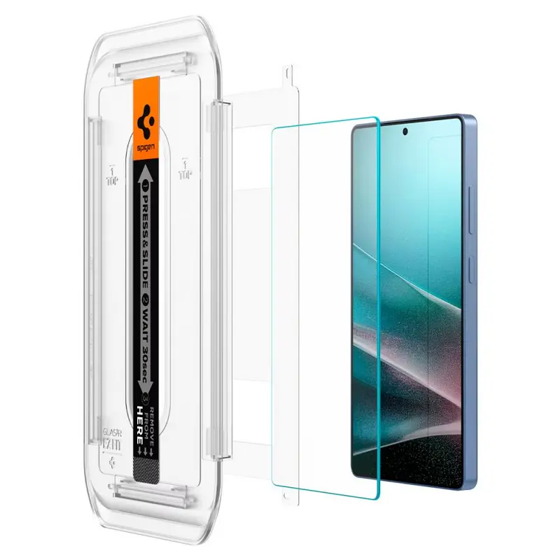Sticlă de protecție Spigen EZ FIT pentru Samsung S25 Ultra, 2 buc, Transparent