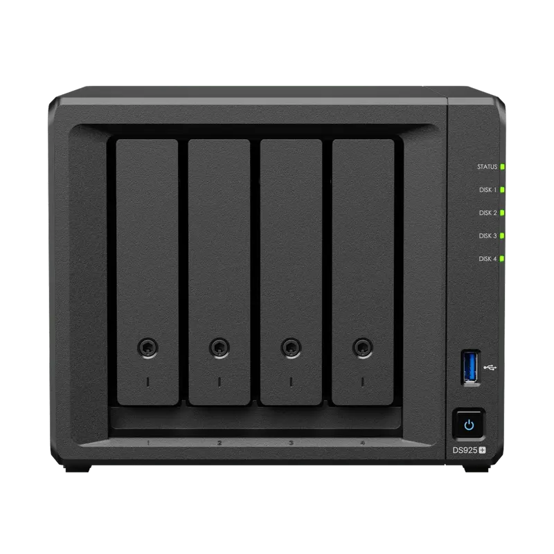 Stocare atașată la rețea SYNOLOGY DS425+, Negru