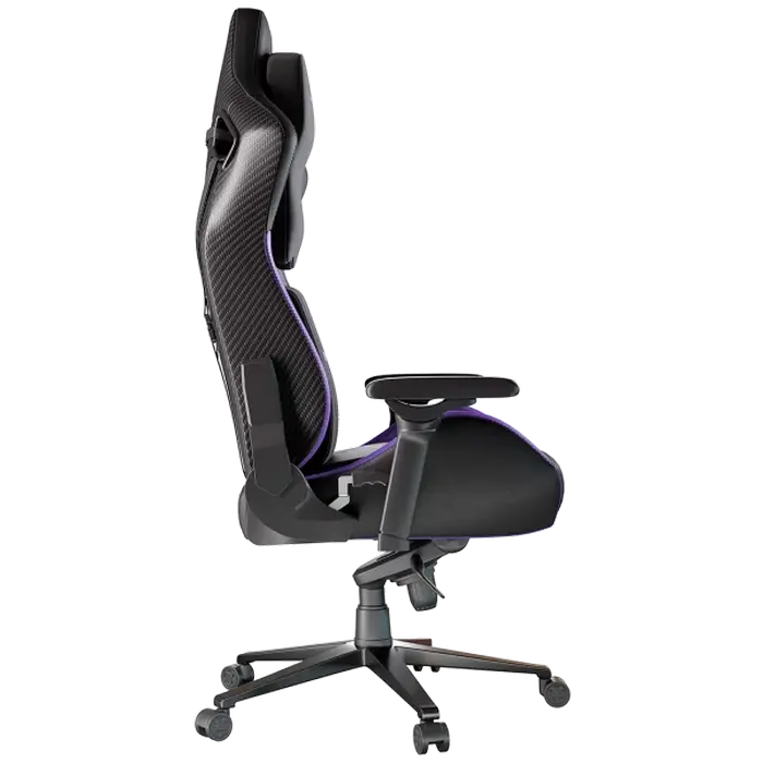 Игровое кресло Proove Gaming Major, Искусственная кожа, Чёрный | Фиолетовый