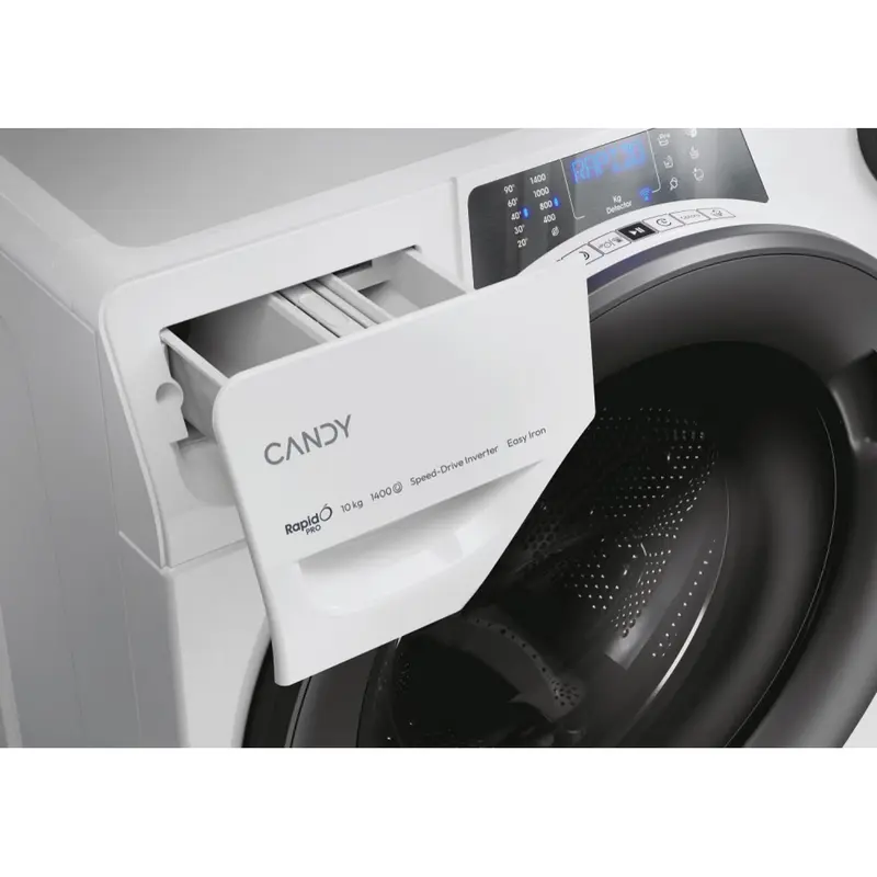 Mașină de spălat Candy RP 4106BWMR/1-S, 10kg, Alb