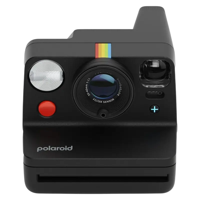 Фотоаппарат моментальной печати Polaroid Now+ Gen 3 + Color Film Bundle, Черный
