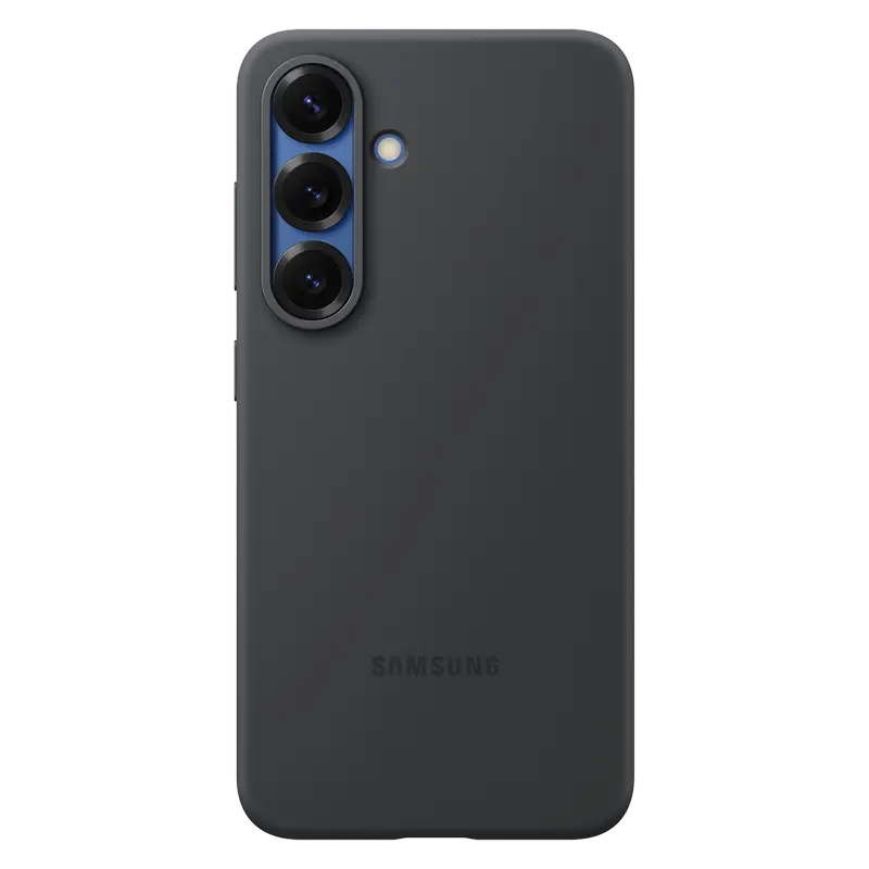 Cumpara  Huse de telefon - Husa Samsung Silicone Cover Galaxy S25, Negru..