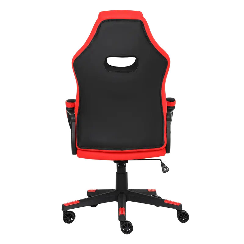 Scaun Gaming HATOR Flash, Țesătură, PU Piele, Negru | Roșu