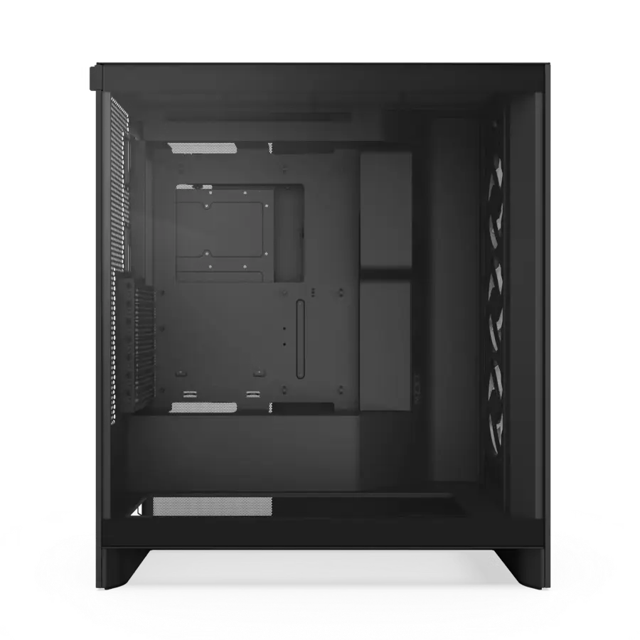 Carcasă PC NZXT H7 Flow RGB, Midi-Tower, Fără PSU, Negru