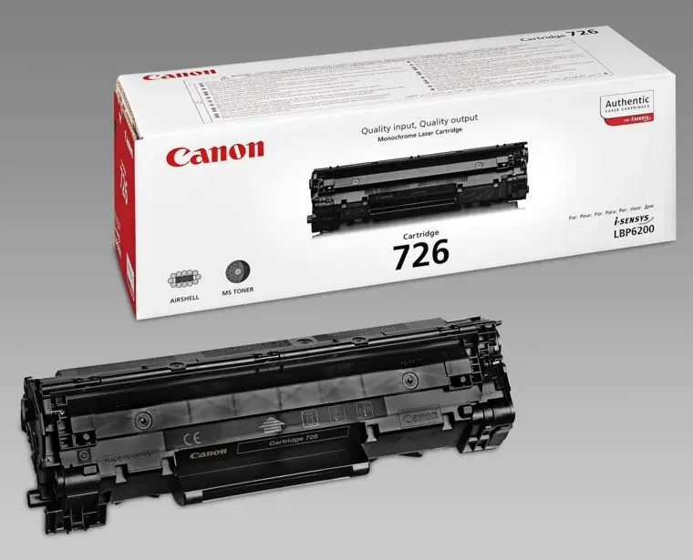 Laser Cartridge Canon 726, black..