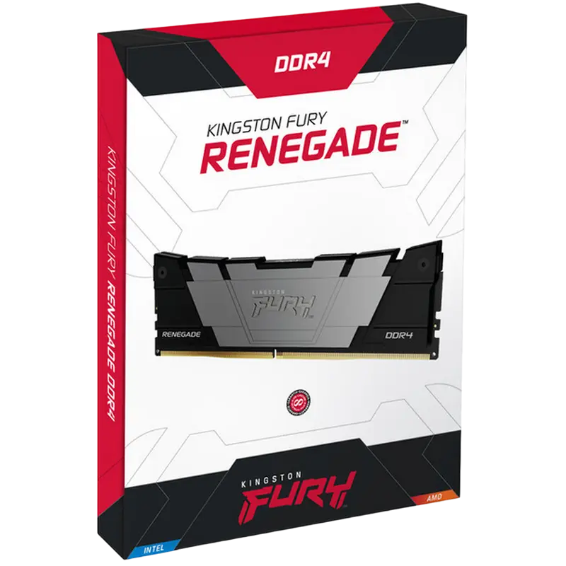 Оперативная память Kingston FURY Renegade, DDR4 SDRAM, 3200 МГц, 16Гб, KF432C16RB2K2/16