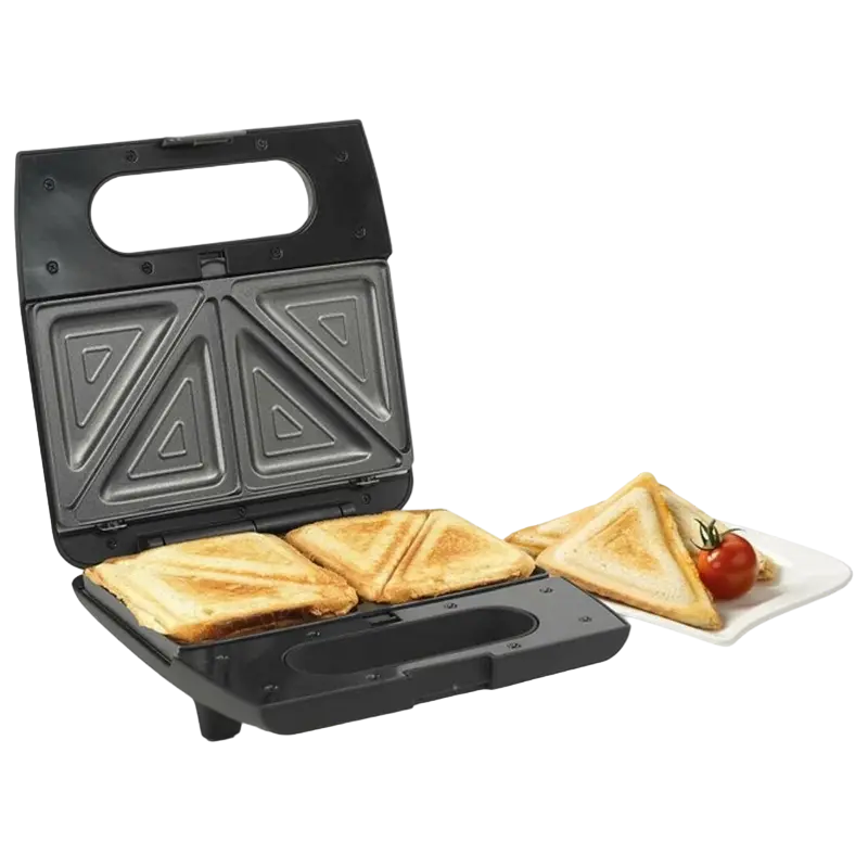 Aparat pentru sandwich multifunctional Gorenje SM703GCB, Negru