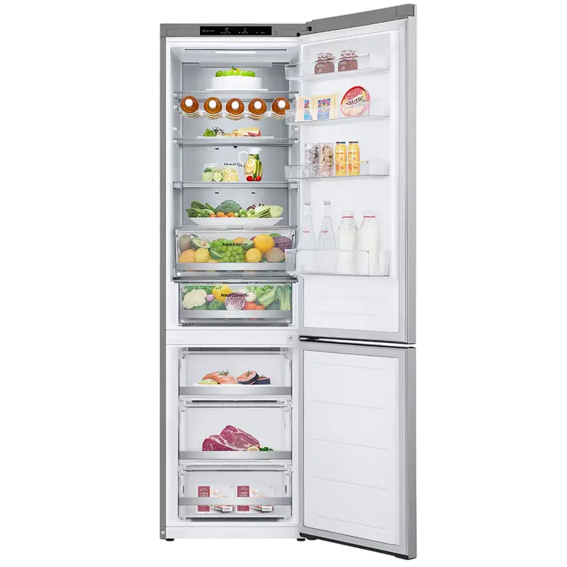 Frigider LG GBV7280BPY, Oțel inoxidabil
