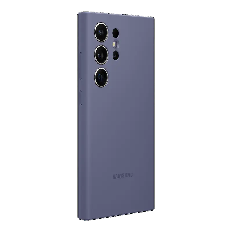 Husa Samsung Silicone Cover Galaxy S24 Ultra, Violet