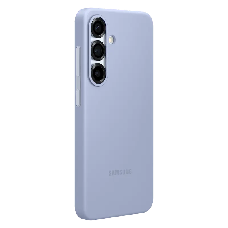 Husa Samsung Silicone Cover Galaxy S25, Albastru