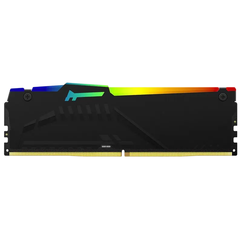 Оперативная память Kingston FURY Beast RGB, DDR5 SDRAM, 6400 МГц, 64Гб, KF564C32BBEAK2-64