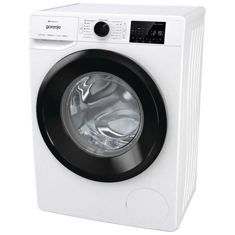 Mașina de spălat Gorenje WPNEI74SA1SWIFI, 7kg, Alb