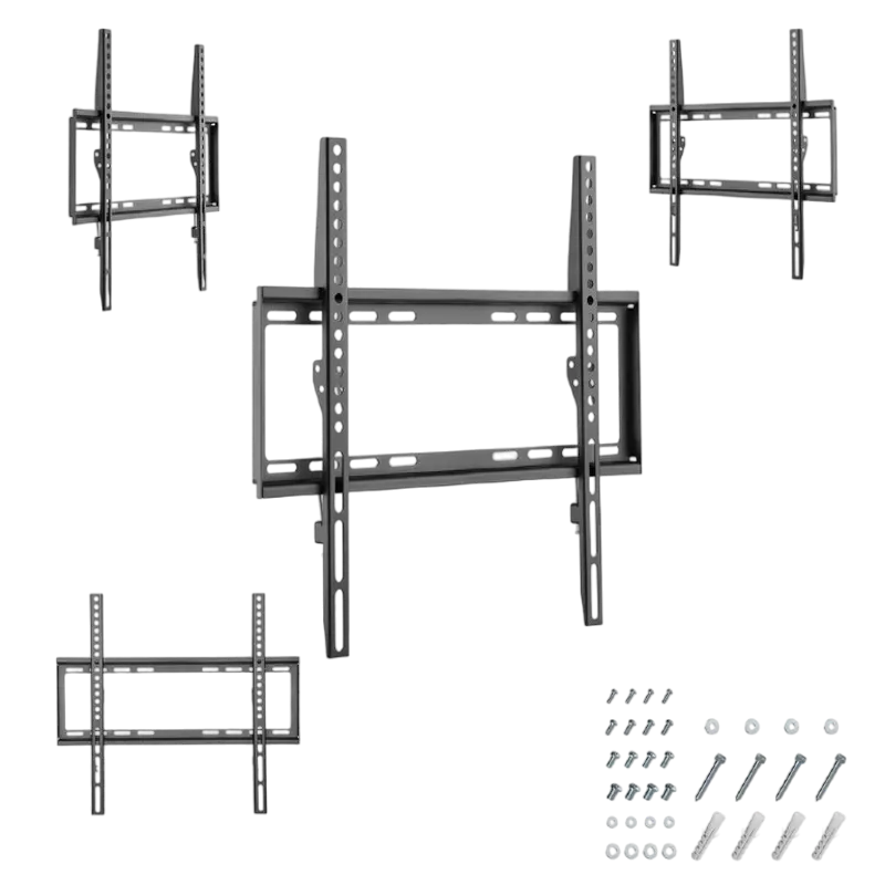 Suport fixat pe perete Gembird WM-55F-04, Negru