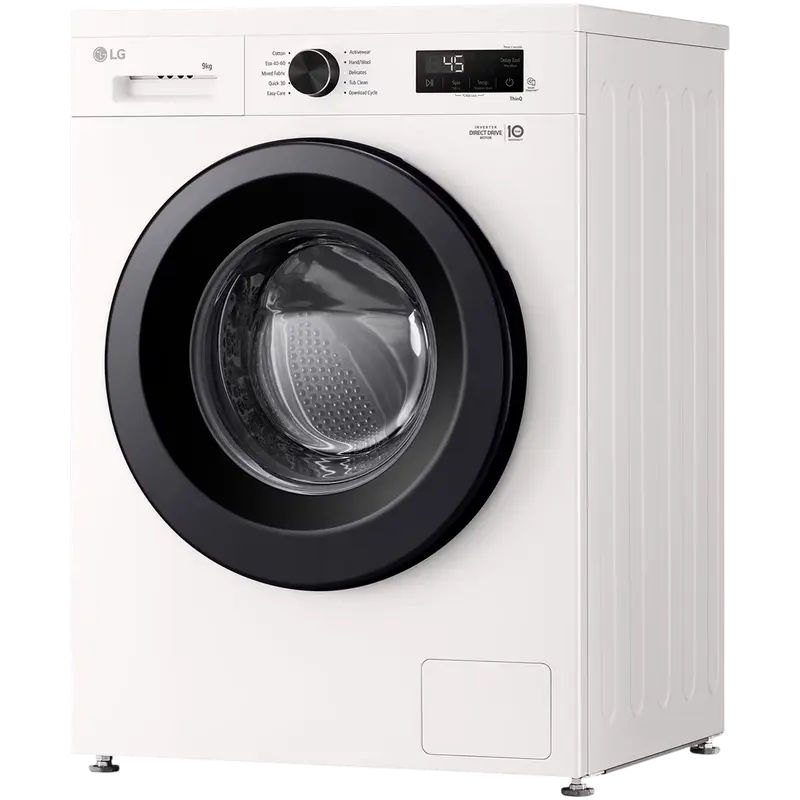 Mașină de spălat LG F4X1009NWK, 9kg, Alb