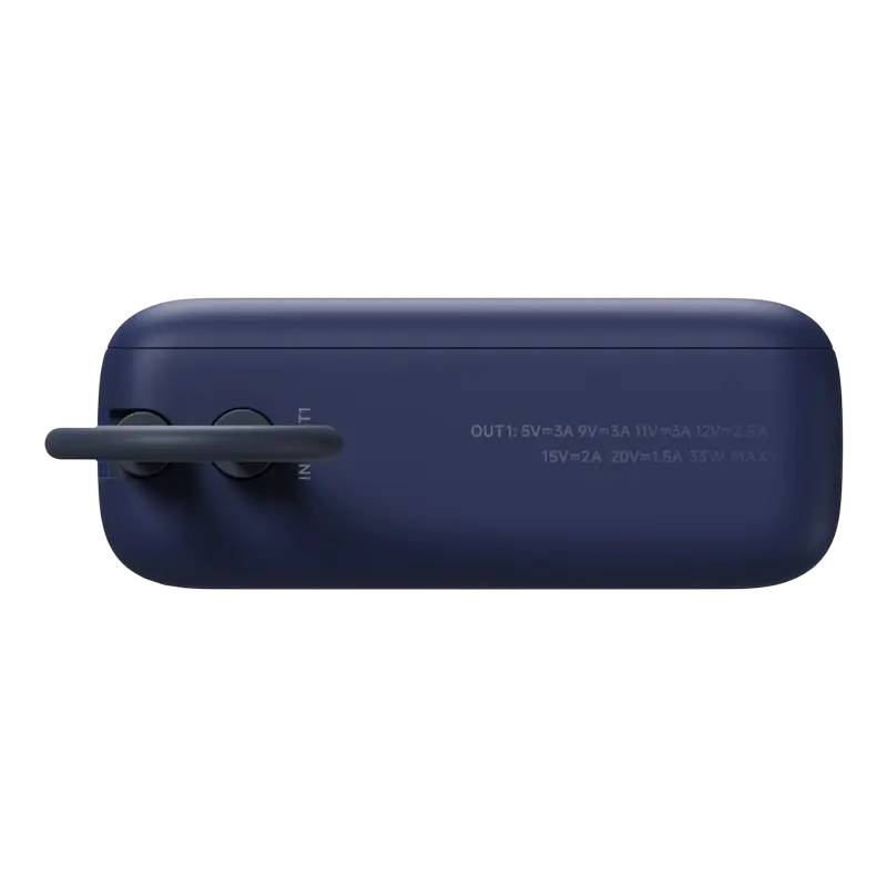 Acumulator extern Xiaomi BHR9341GL, 10000mAh, Albastru