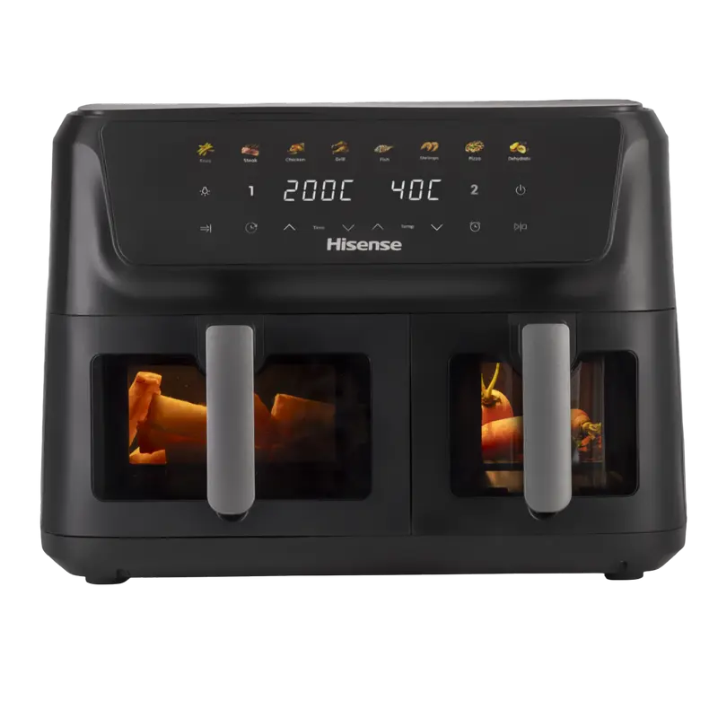 Аэрофритюрница Hisense HAF2700DCD, Чёрный