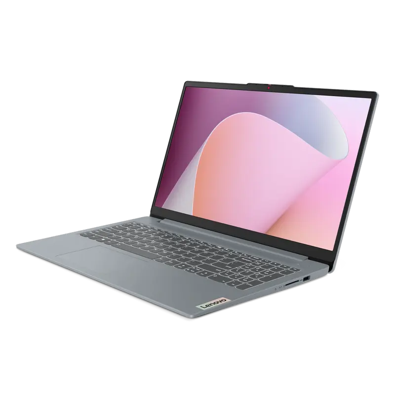 Laptop 15,6" Lenovo IdeaPad Slim 3 15ABR8, Arctic Grey, AMD Ryzen 5 7430U, 16GB/512GB, Fără SO