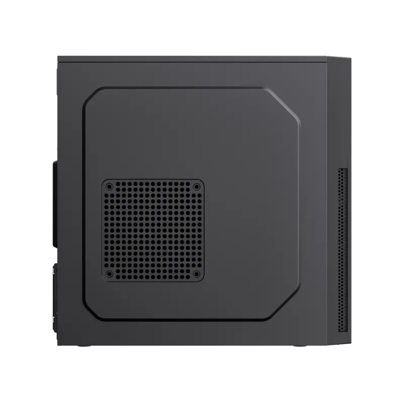 Carcasă PC Sohoo 6521BK, Micro-ATX, ATX, Negru
