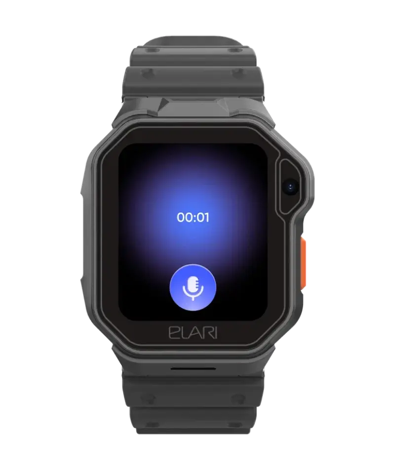Ceasuri pentru copii Elari KidPhone Techno 4G, 44mm, Negru