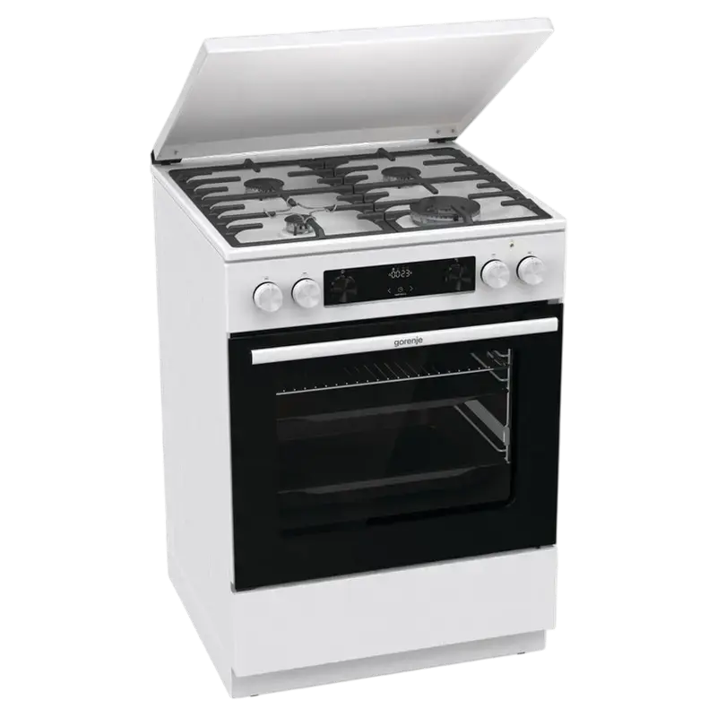 Aragaz Mixt Gorenje GKS6C71WA, Alb