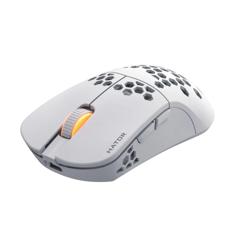 Mouse Wireless HATOR Stellar, Alb