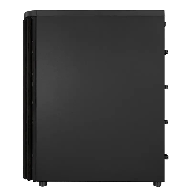 Carcasă PC ASUS ProArt PA401 Wood TG, Midi-Tower, Fără PSU, Negru